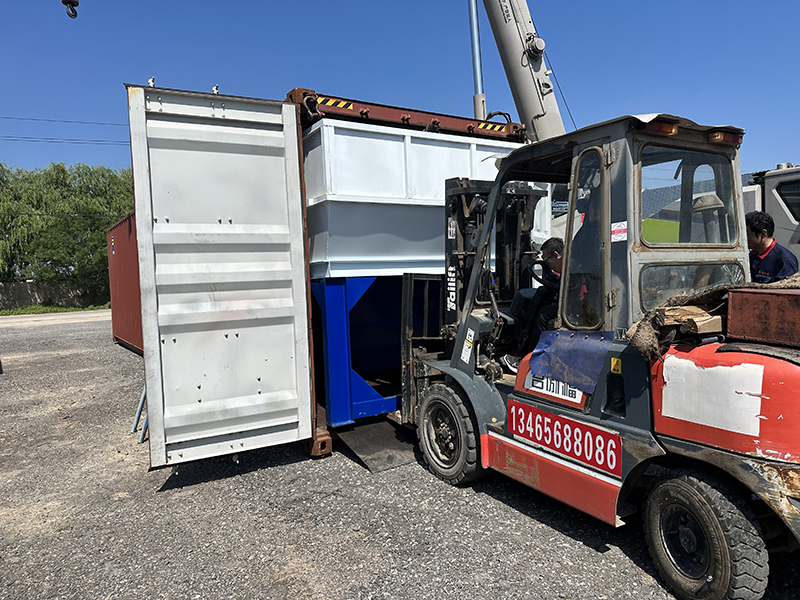 WDJ400稳定土拌和站出口巴基斯坦