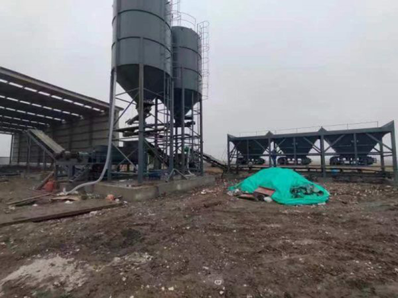 改良土拌合站生产线